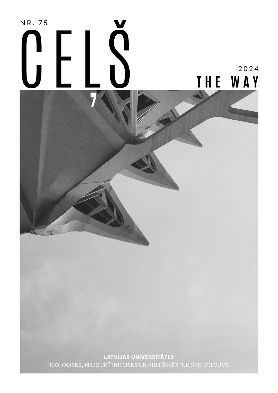 					View No. 75 (2024): Ceļš | The Way
				